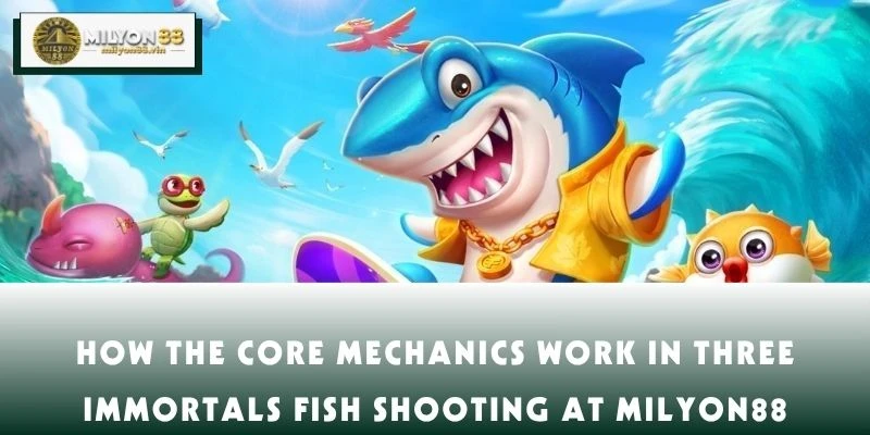 How the Core Mechanics Work in Three Immortals Fish Shooting at MILYON88