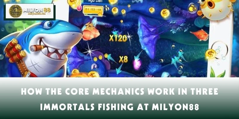 How the Core Mechanics Work in Three Immortals Fishing at MILYON88